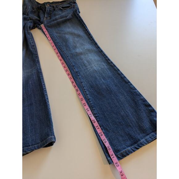 Citizens of Humanity Jeans Denim Ingrid Low Rise Flare Y2K Designer Blue Size 29 - Picture 15 of 15